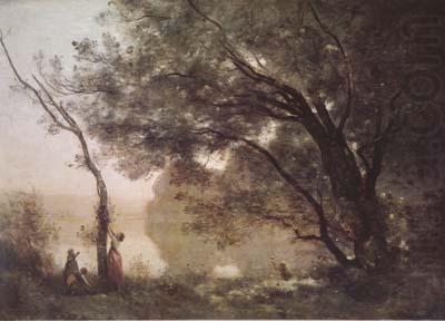 Jean Baptiste Camille  Corot Souvenir de Mortefontaine (mk11) china oil painting image